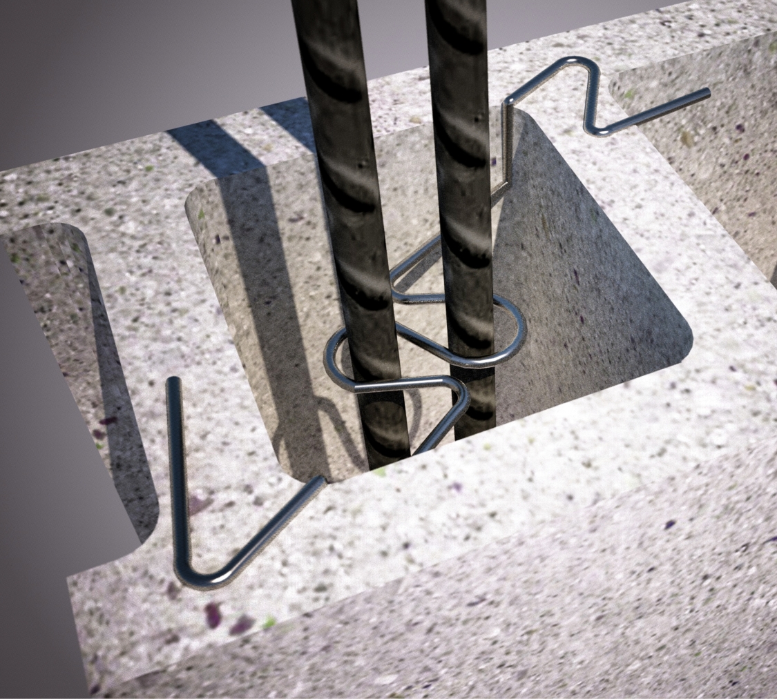 Masonry Spotlight Vertical Rebar Positioners