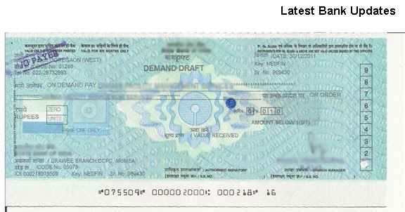 About Demand Draft Pay Order Latest Bank Update about-demand-draft-pay-order-latest-bank-update