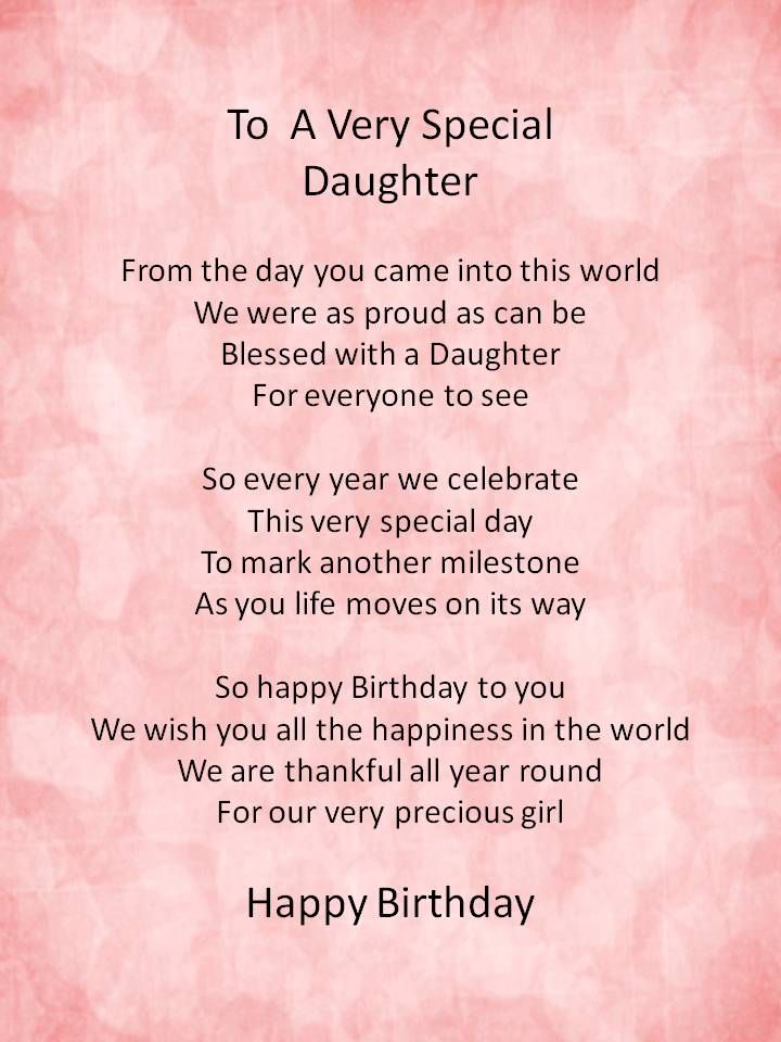 Liebe Worte Zum 18 Geburtstag Der Tochter Talieh Jamali