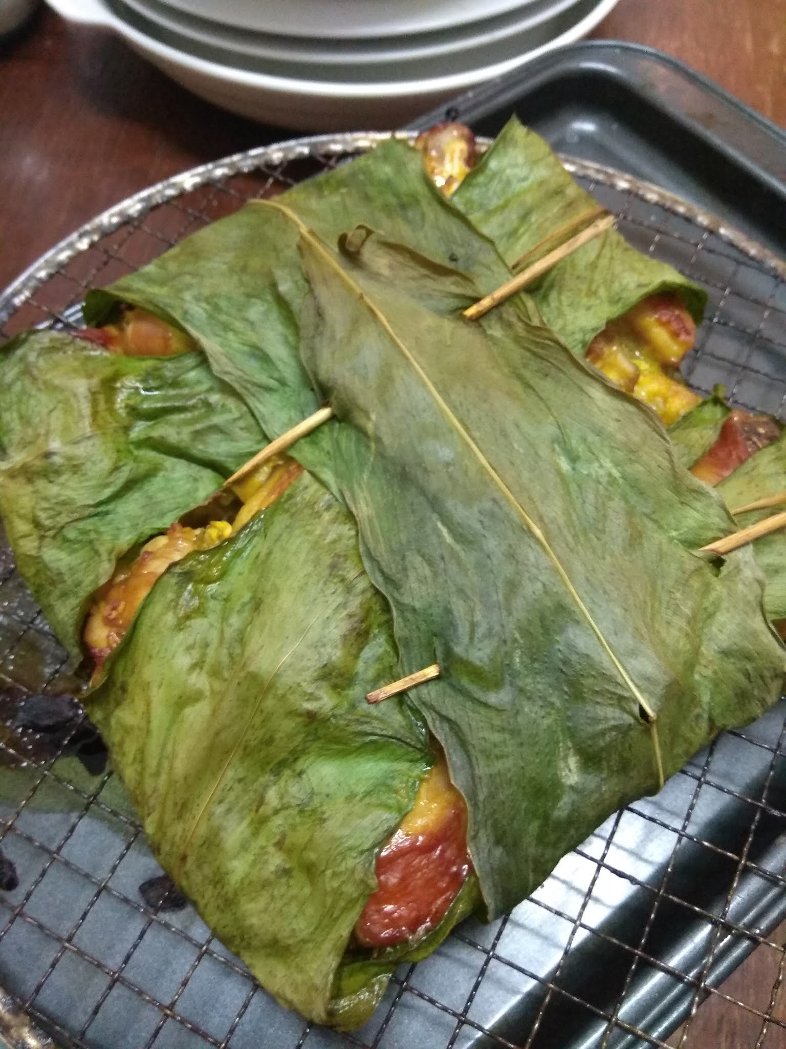 Elinluv's Tidbits Corner Turmeric Leaf Wrapped Chicken