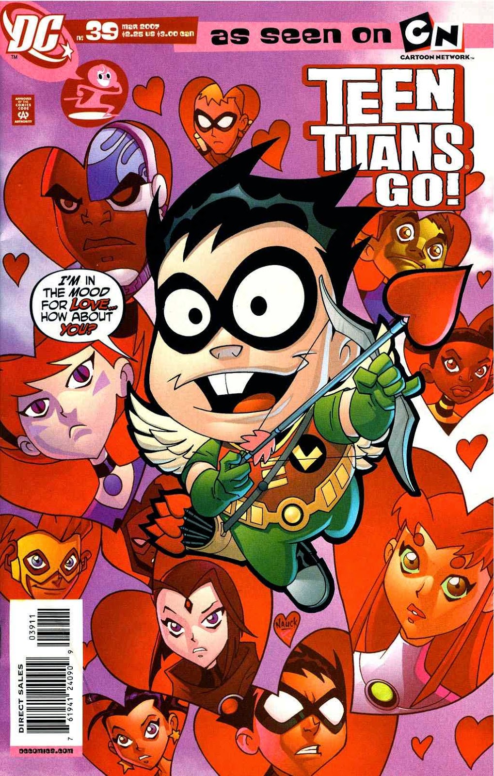 Teen Titans Go Comic Book Series Teen Titans Go Issue 39 Stupid Cupid