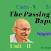 The Passing Away of Bapu Bengali Meaning Unit 2 Class 10
