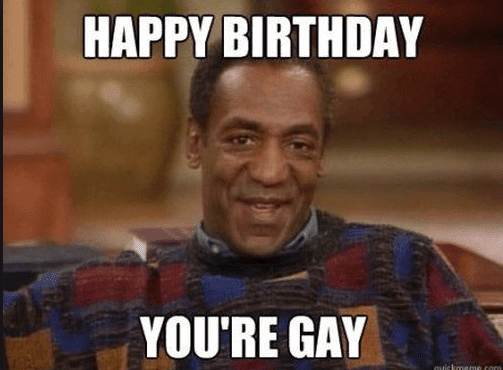 gay happy birthday meme