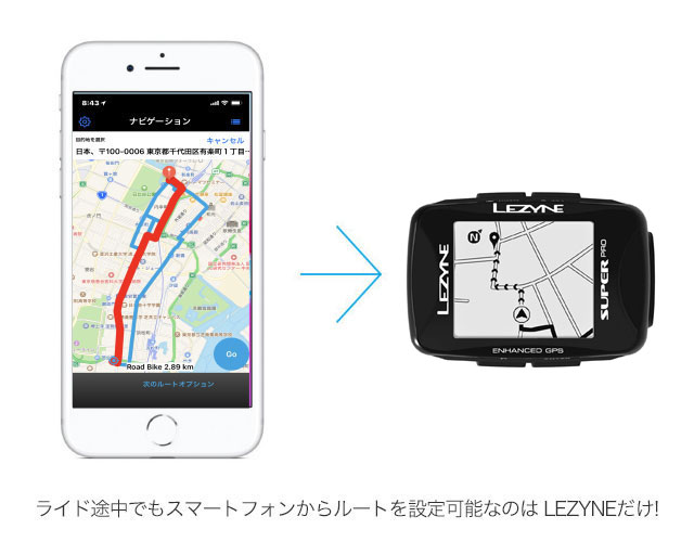 新品 レザイン LEZYNE SUPER PRO GPS - agame.ag