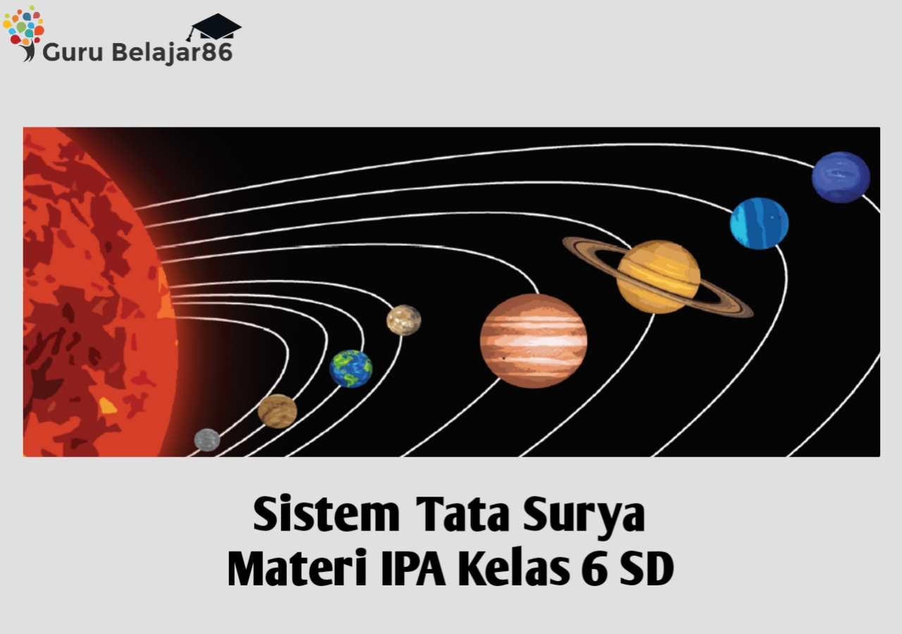 Sistem Tata Surya Materi IPA Kelas 6 SD Guru Belajar86 Sistem Tata Surya Materi IPA Kelas 6 SD Guru Belajar86