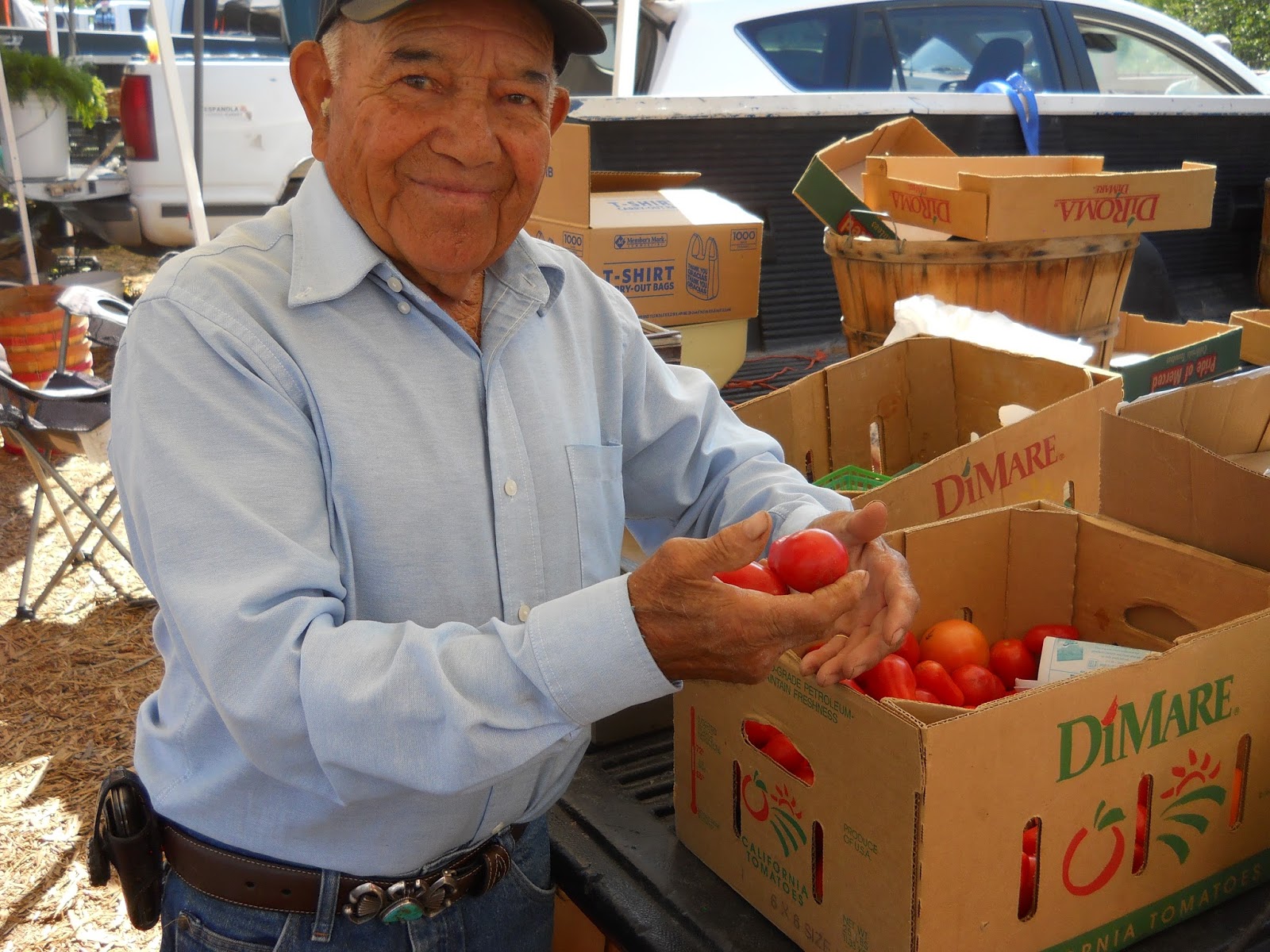 Española Farmers Market Monday market day again—with sights and sounds