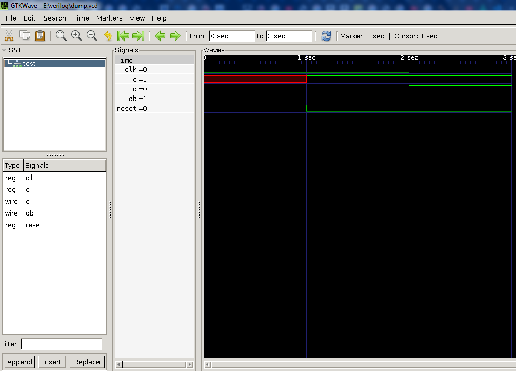 Simulations: Running verilog code using visual studio and GTK wave