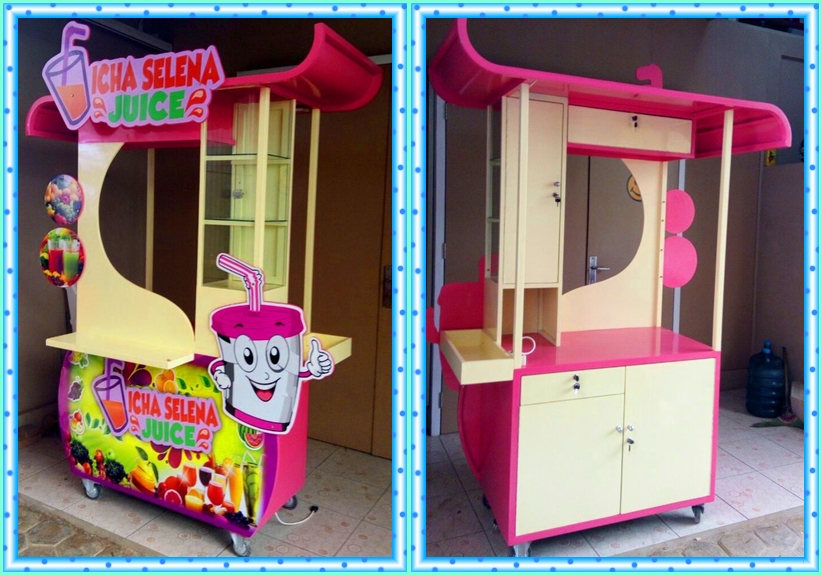 20+ Ide Terbaru Gerobak Jus Buah Minimalis