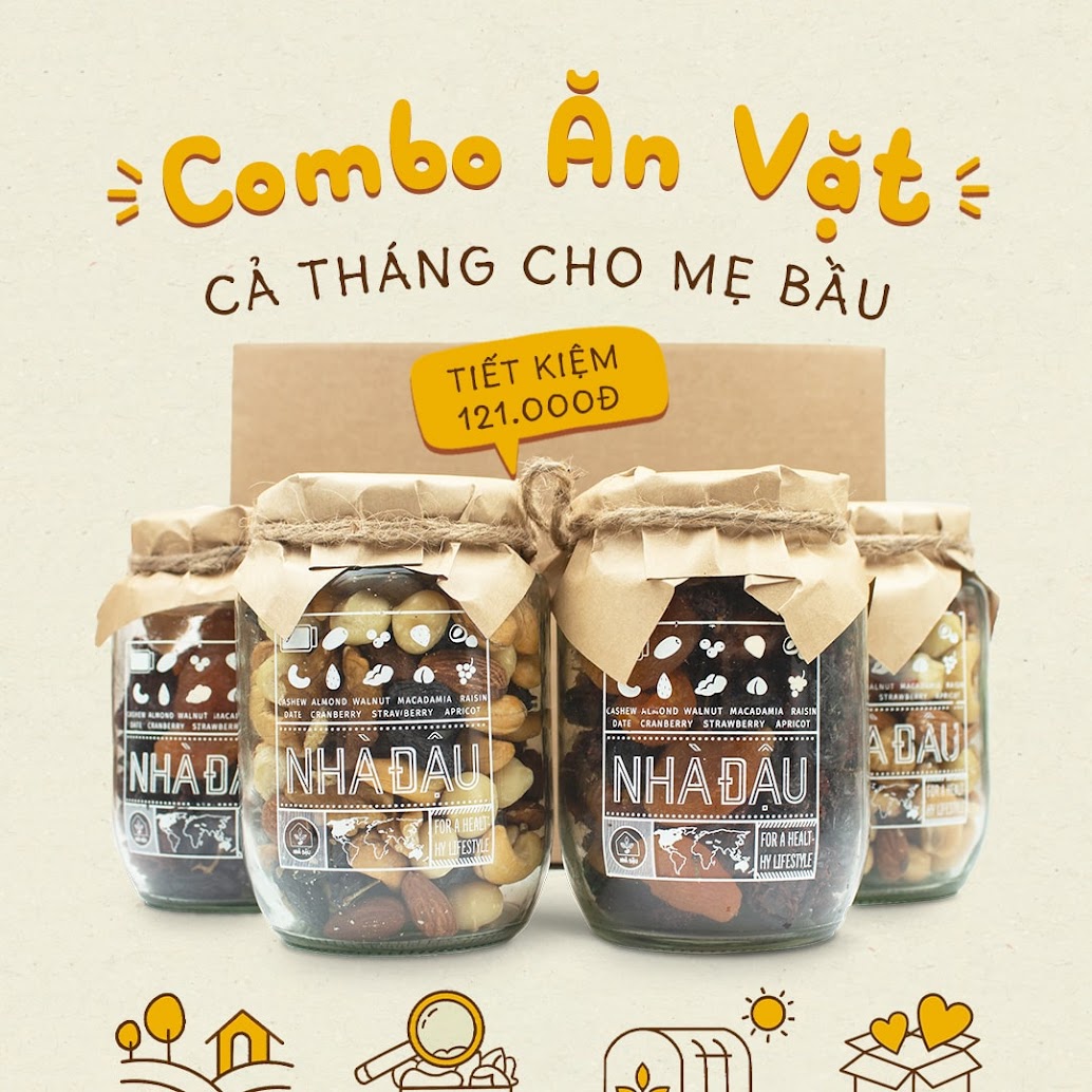 [A36] Mixfruits dinh dưỡng Bà Bầu 1 tháng nên ăn khi bị ốm nghén