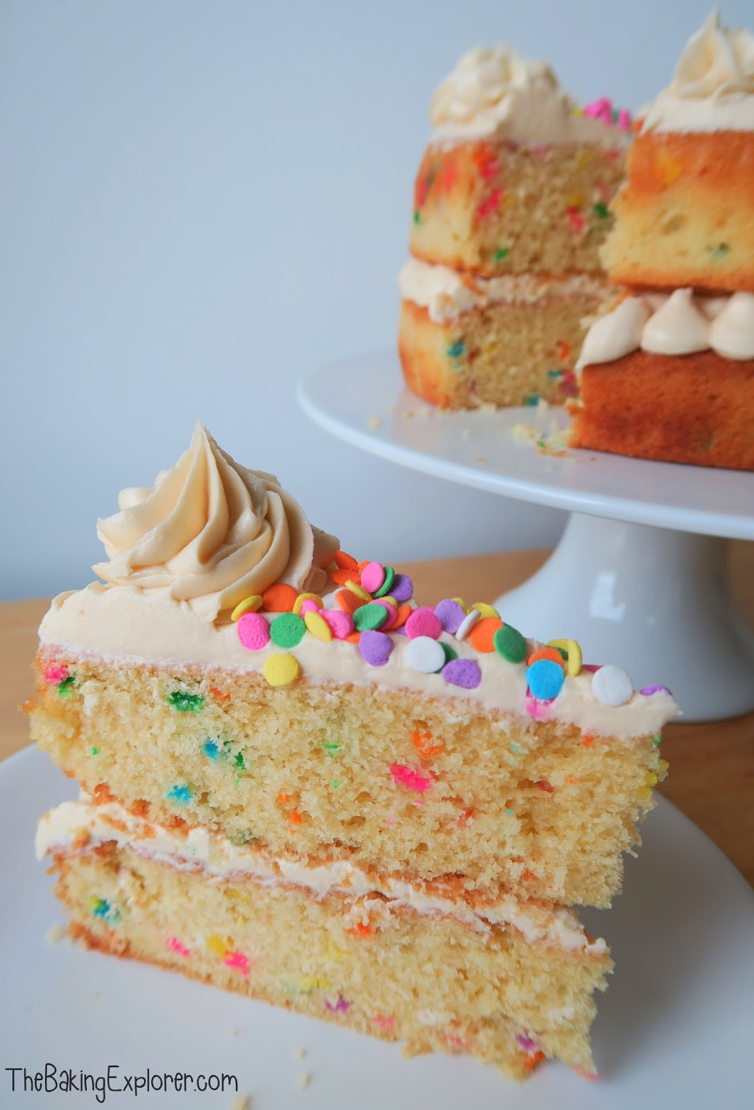 Funfetti Birthday Cake The Baking Explorer