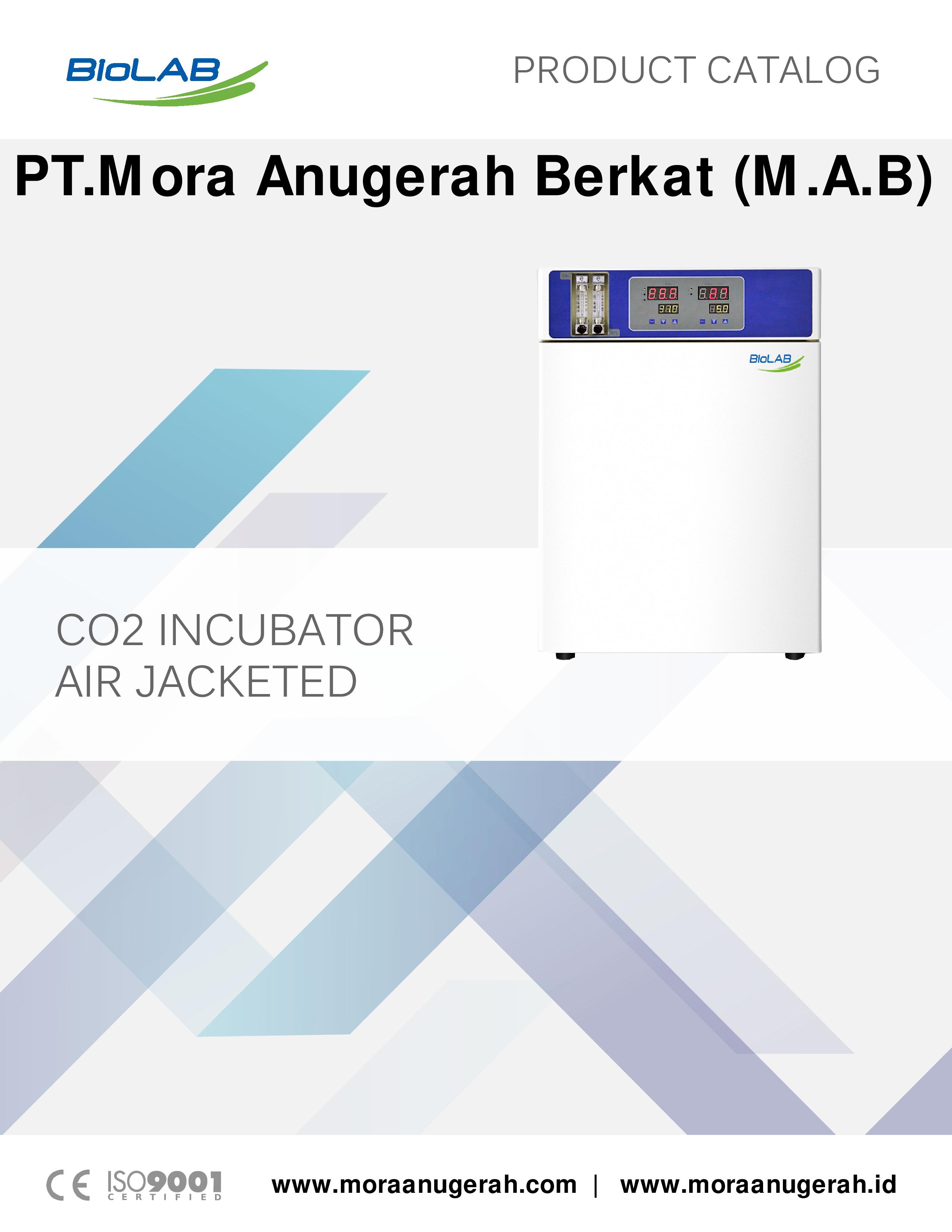 CO2 Incubator Air Jacketed