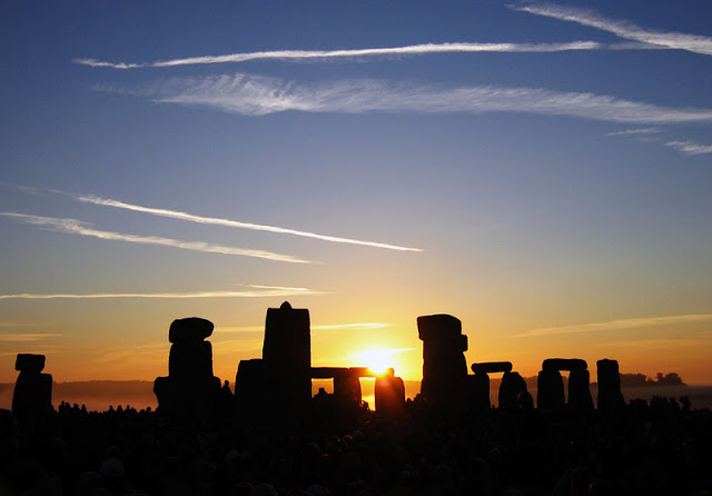 Summer Sunset at Stonehenge