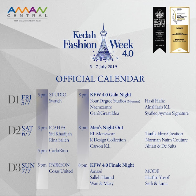 Kedah Fashion Week, KFW2019, Kedah, Alor Star, Fashion Week, Fashion