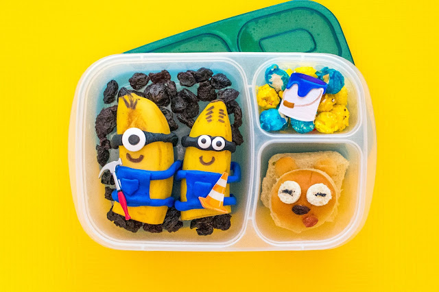 How to Make a Despicable Me Banana Minions Lunch Recipe!