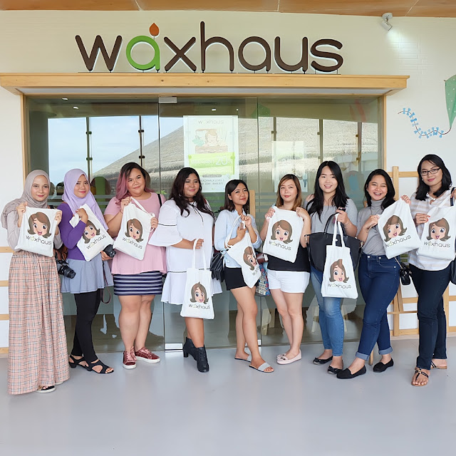BALI BEAUTY BLOGGER AT WAXHAUS OPENING, BEACHWALK BALI Bali Beauty Blogger