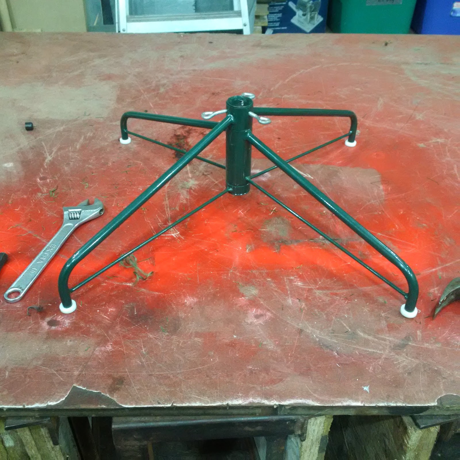 Another Day Another Project Fixing Our Broken Christmas Tree