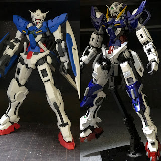 MG 1/100 Gundam Exia Revenge Repair by yamasi0628