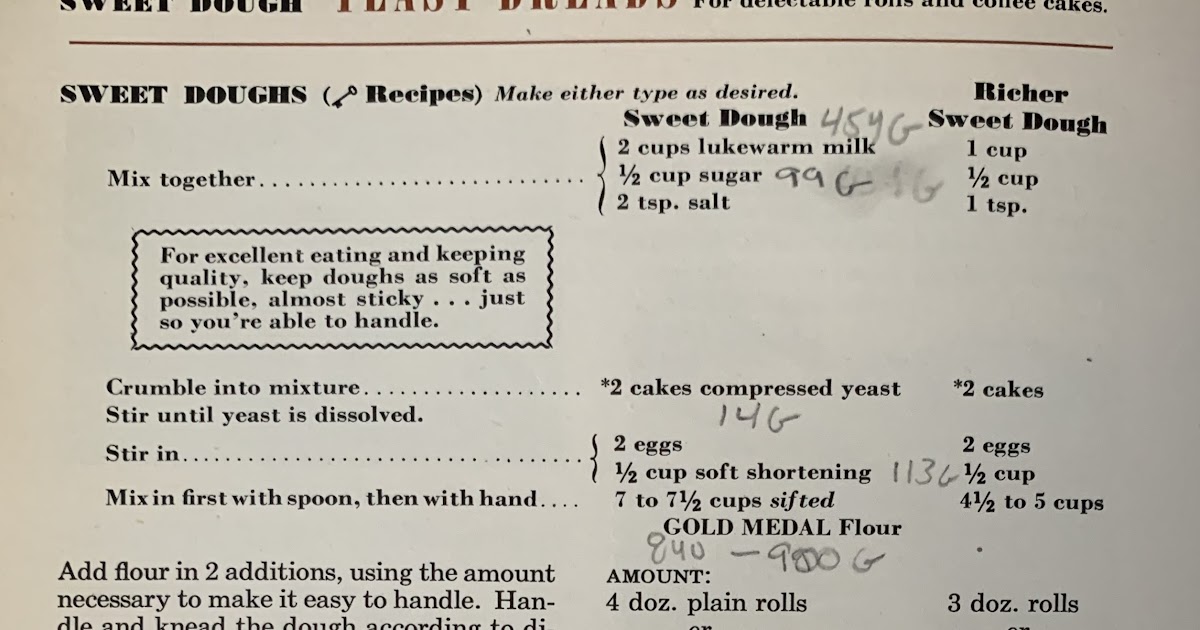 Betty Crocker Sweet Dough