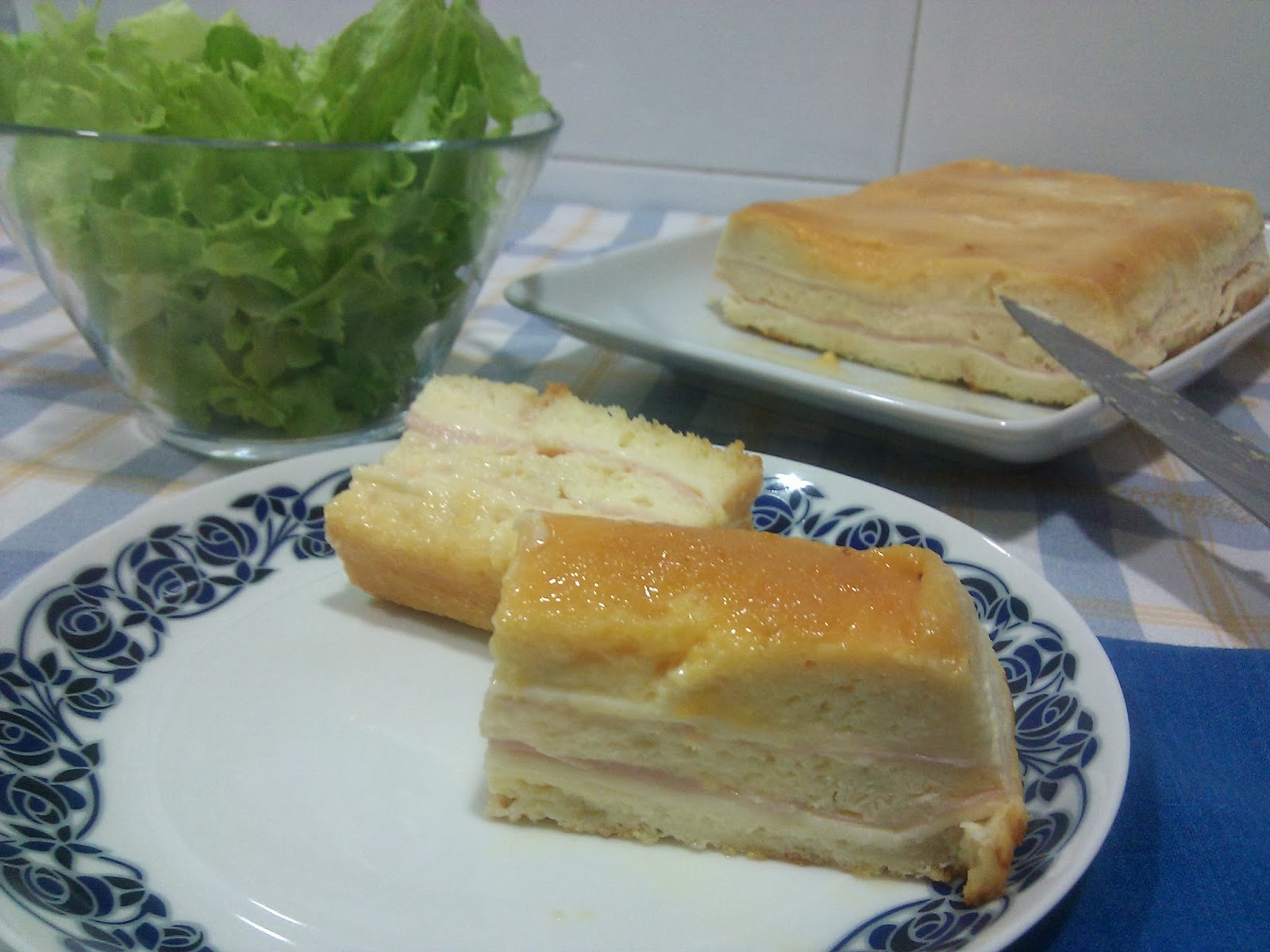Cocinando con Xiana: Pastel de pavo y queso