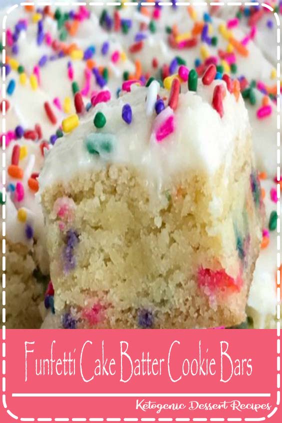 Funfetti Cake Batter Cookie Bars Healthy Recepes Swanson