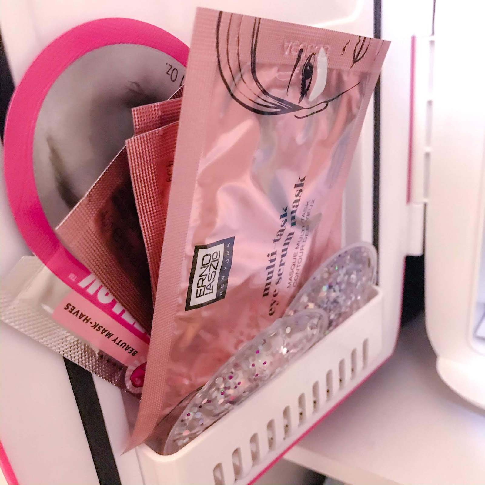 Beauty 101 My Skincare Fridge Royally Pink