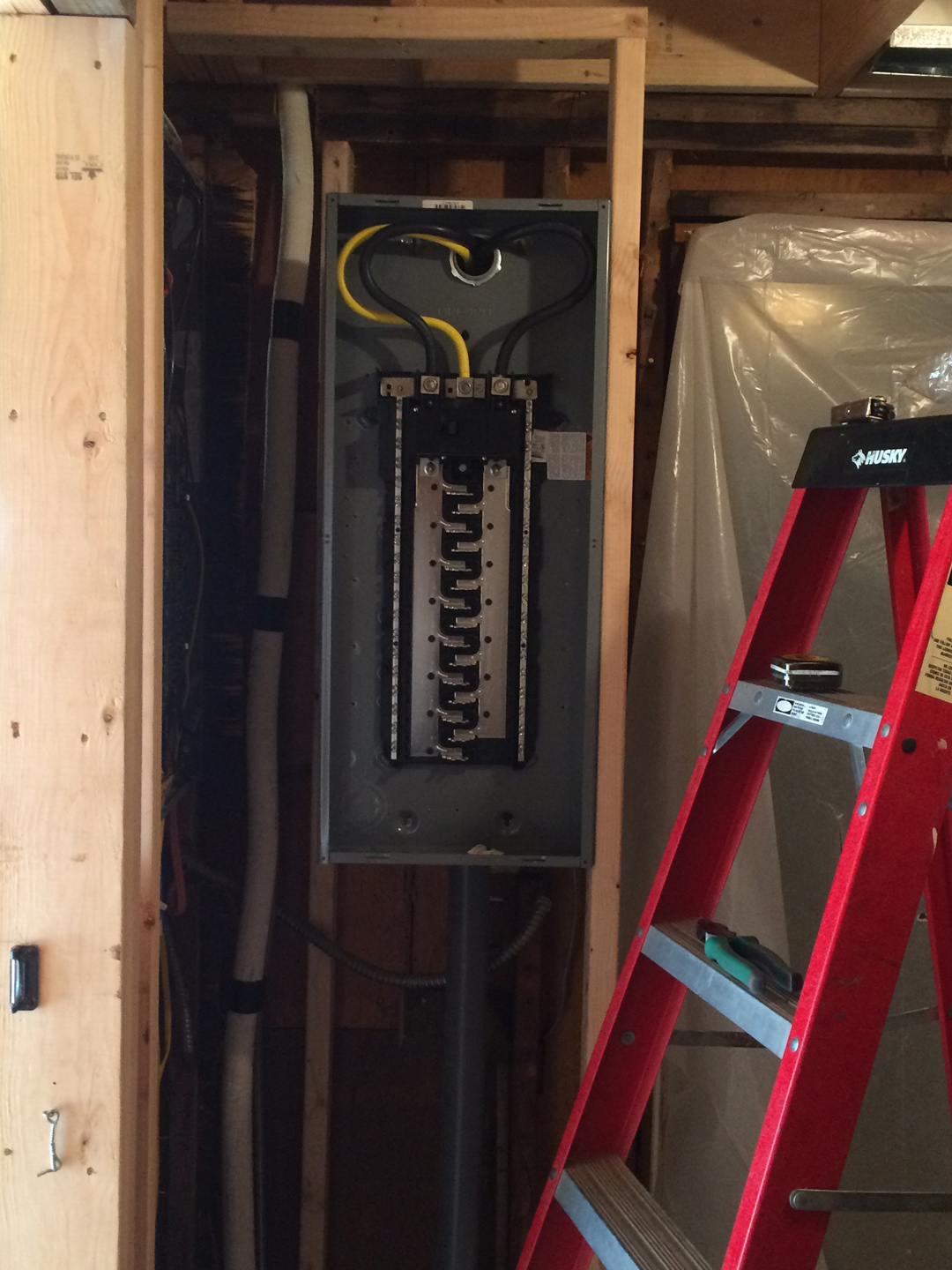 The Rat Hole Electric Meter Relocation Progress