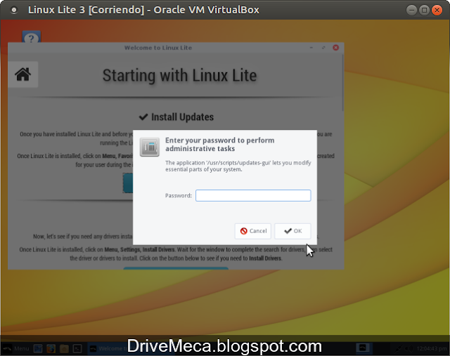 DriveMeca instalando Linux Lite paso a paso