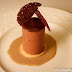 Chocolate Fondant with Coffee Cream and Chocolate Dentelles