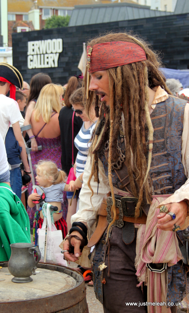 Hastings Pirate Day 2014 Jack Sparrow lookalike Hastings Pirate Day 2014 Jack Sparrow lookalike