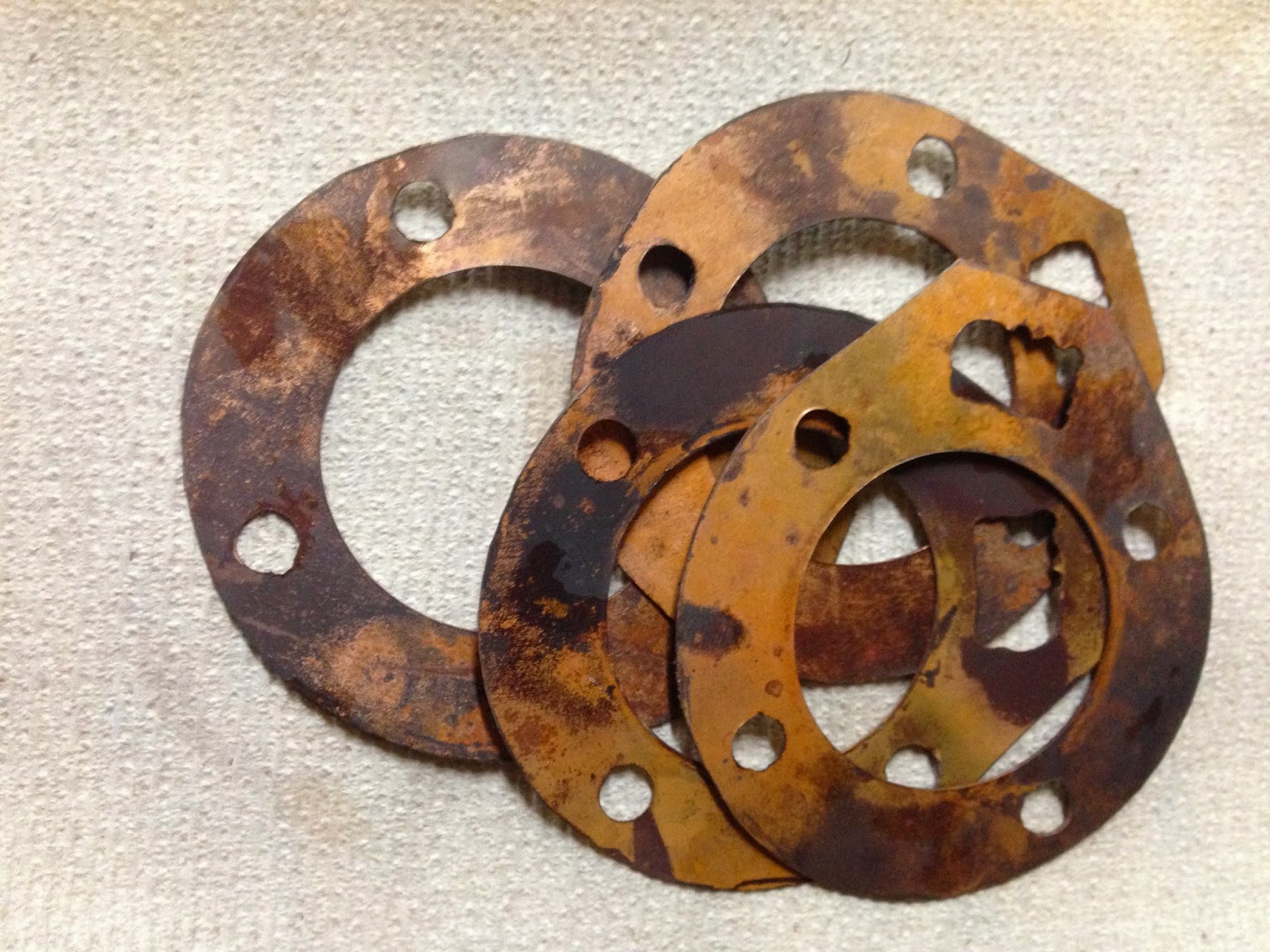 Heinkel Cars, Kabines and Cabin Scooters Make Your Own Copper Head Gaskets