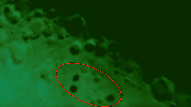 Three UFOs are filmed showing them flying in formation across the Moon. Three-UFOs-are-filmed-showing-them-flying-in-formation-across-the-Moon.