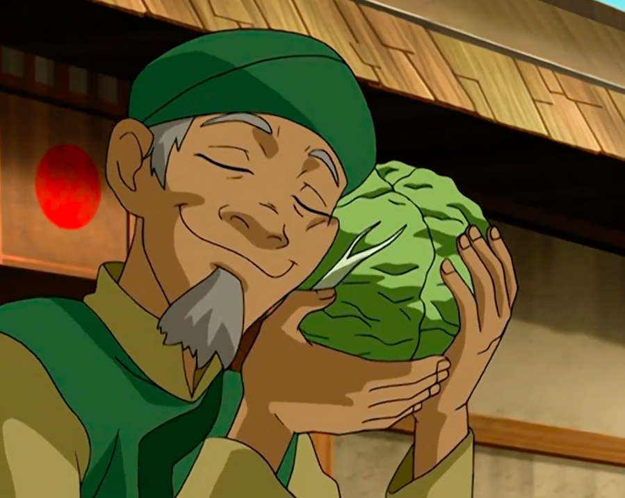 NickALive! "MY CABBAGES!" Avatar The Last Airbender's Cabbage