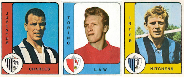 Football Cartophilic Info Exchange Panini (Italy) Calciatori 196162