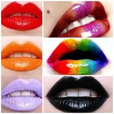 TUDO NO CHARME: Batons coloridos
