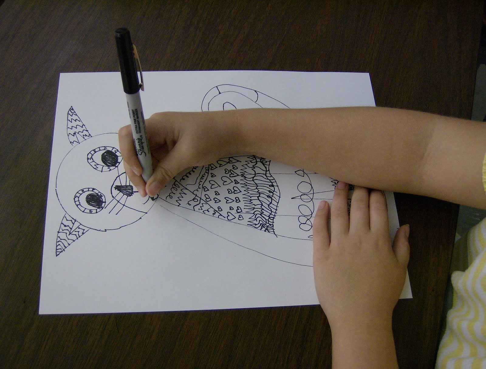 Zilker Elementary Art Class: Second Grade Pattern Animals