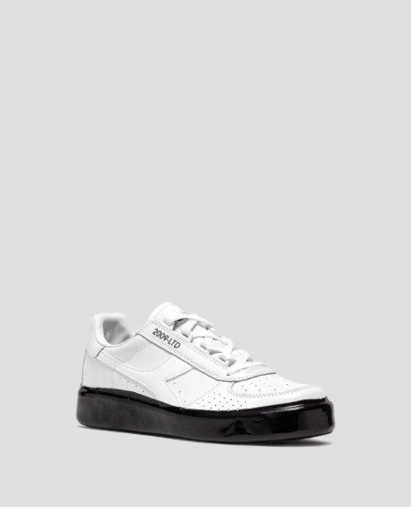 Black And White In The Season Of Green: MSGM X Diadora B Elite Running Sneaker | SHOEOGRAPHY