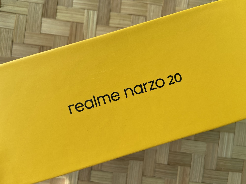 realme narzo 20 Retail Box - Sides