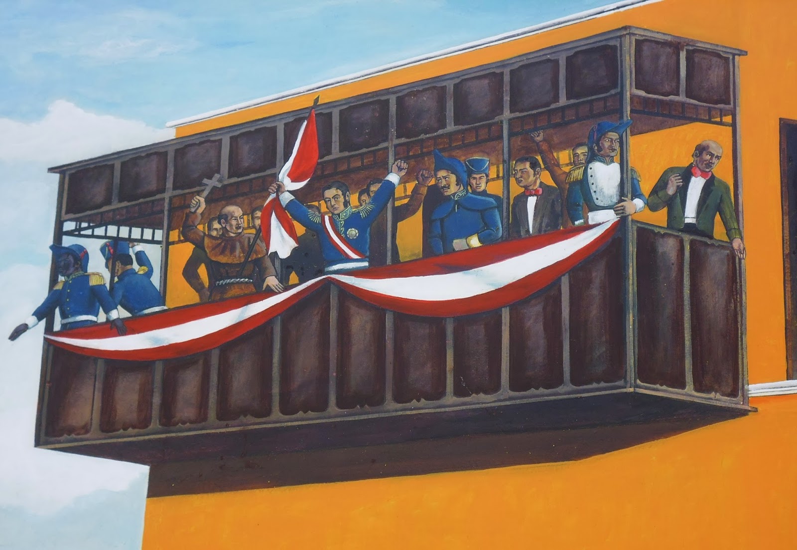 CORRIENTE LIBERTADORA DEL SUR SAN MARTIN EN HUAURA