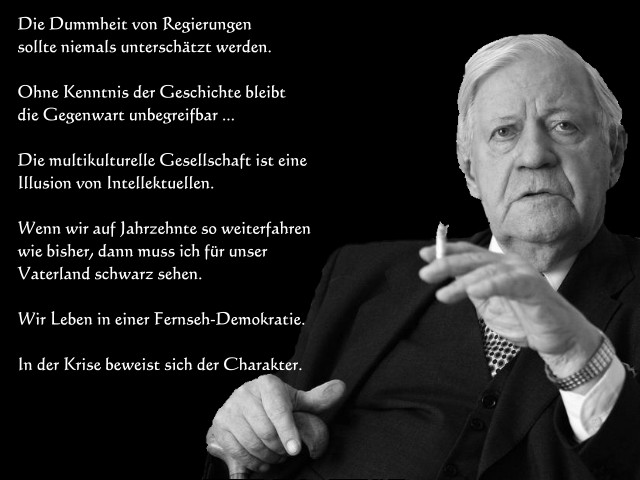 Helmut Schmidt Zitate In Der Krise NYDAHLS OCCIDENT: Helmut Schmidt (1918-2015)