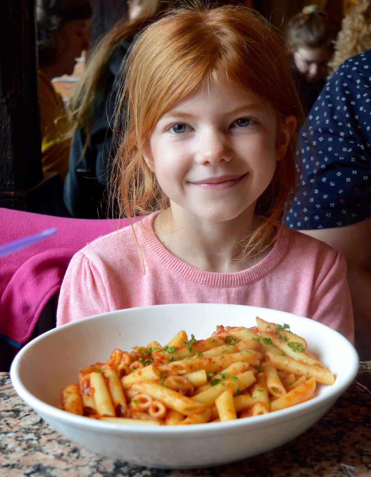 Great Days Out with Northern  | Our Day Trip to Carlisle by Train - Franco's Italian Restaurant kids pasta