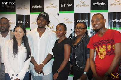 9 Infinix Mobility introduces worlds first Wefie smartphone ‘Infinix S2 with Runtown in Nigeria