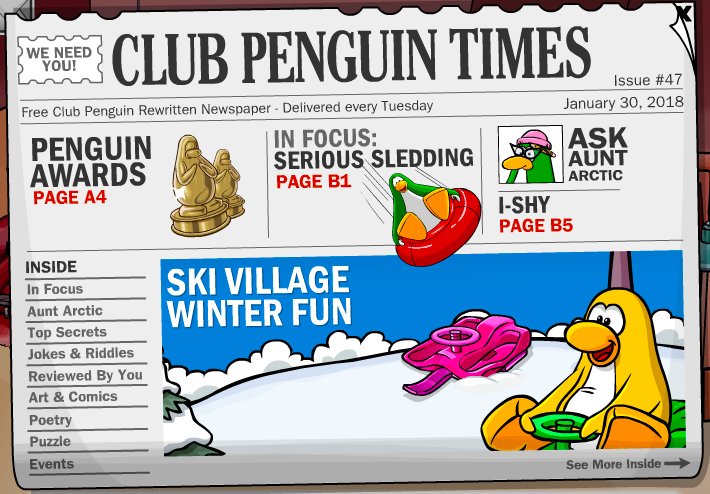 The Cpr Coffee Shop Club Penguin Times Issue 47
