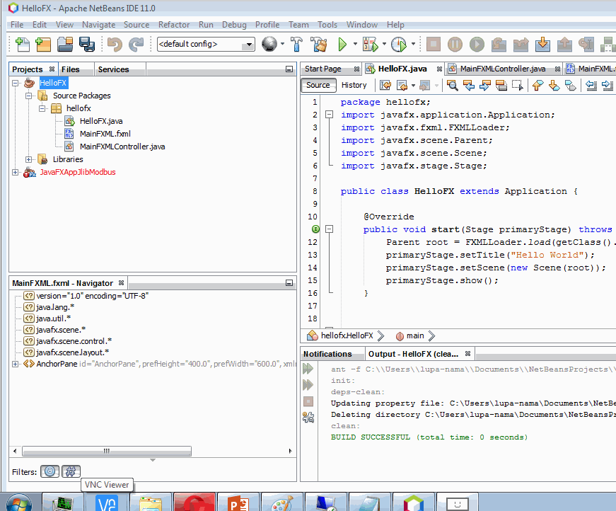 Create Project Java 12 + JavaFX using Apache Netbeans
