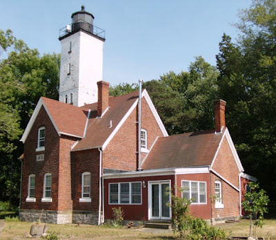 Presque Isle Lighthouse in Erie Pennsylvania