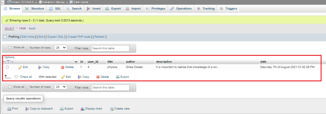 How to insert data into database - Programmopedia