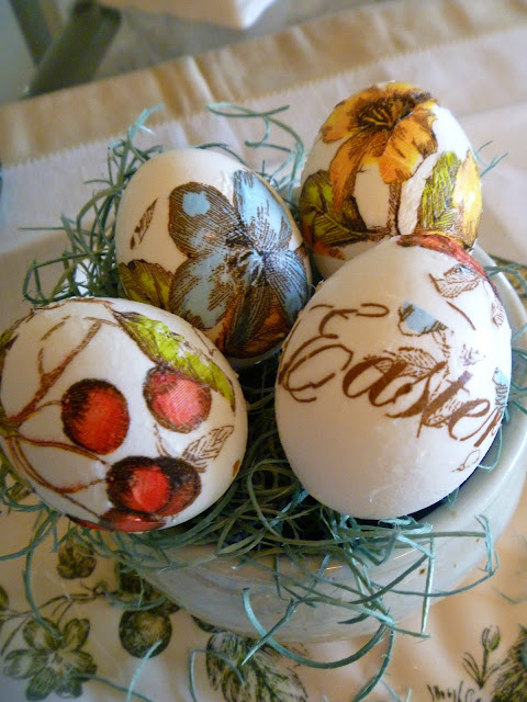 Inspiration for an Easter Tablescape - pull our the bunnies and the eggs, it's Easter time and we have a table to set! - Slice of Southern