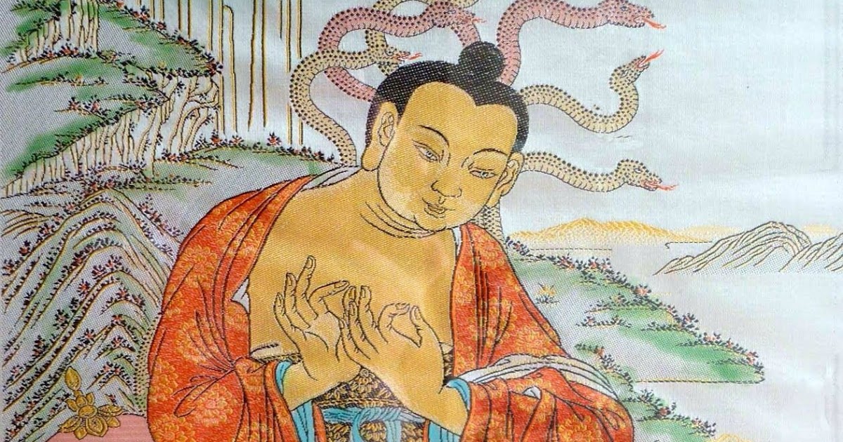 Дорог будды. Нагарджуна. Нагарджуна учителя буддизма. Нагарджуна срединный путь. Рерих Нагарджуна победитель змея.
