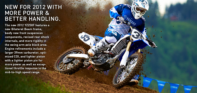 2012 yamaha yz250f