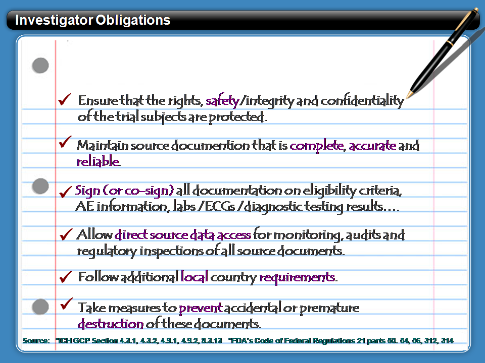 Clinical Trials: Handling of Source Documents Clinical Trials: Handling of Source Documents