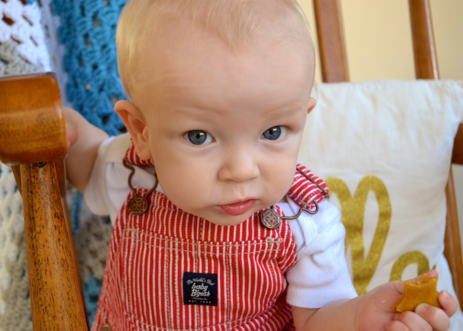 homemade sweet potato baby puffs